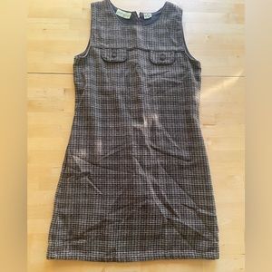 Vintage Anthropologie Wool Mini Dress with Lining